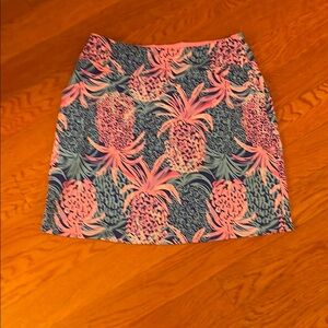 Lilly Pulitzer Mini Pencil Skorts‎ in Pink and Blue for Resort Wear